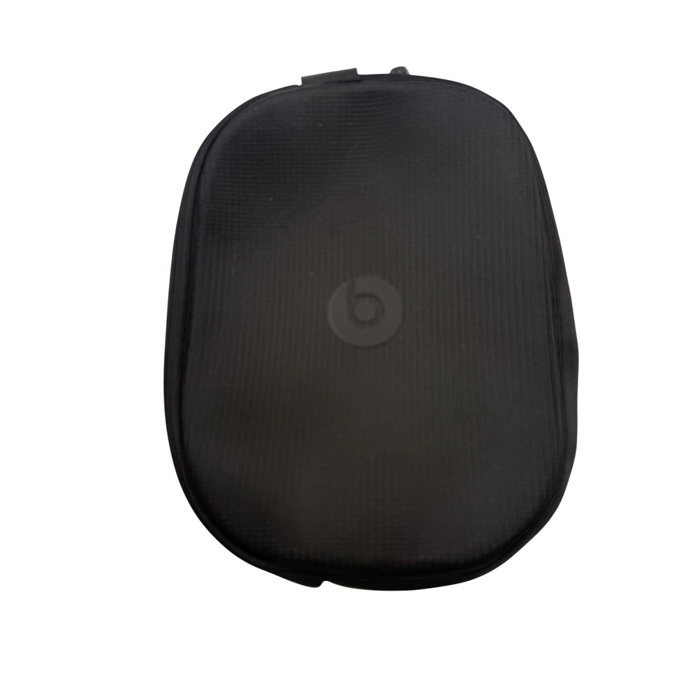 Beats by Dr Dre Black Hardshell Zipper Headphone Carrying Case Studio Solo